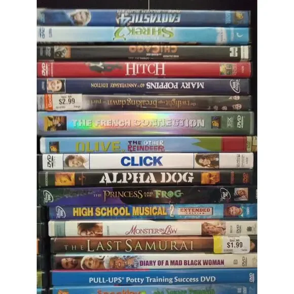 Lot Of 40 Used Action Comedy Suspense Thriller Movies DVD Estate Sale ~ Trl4#6